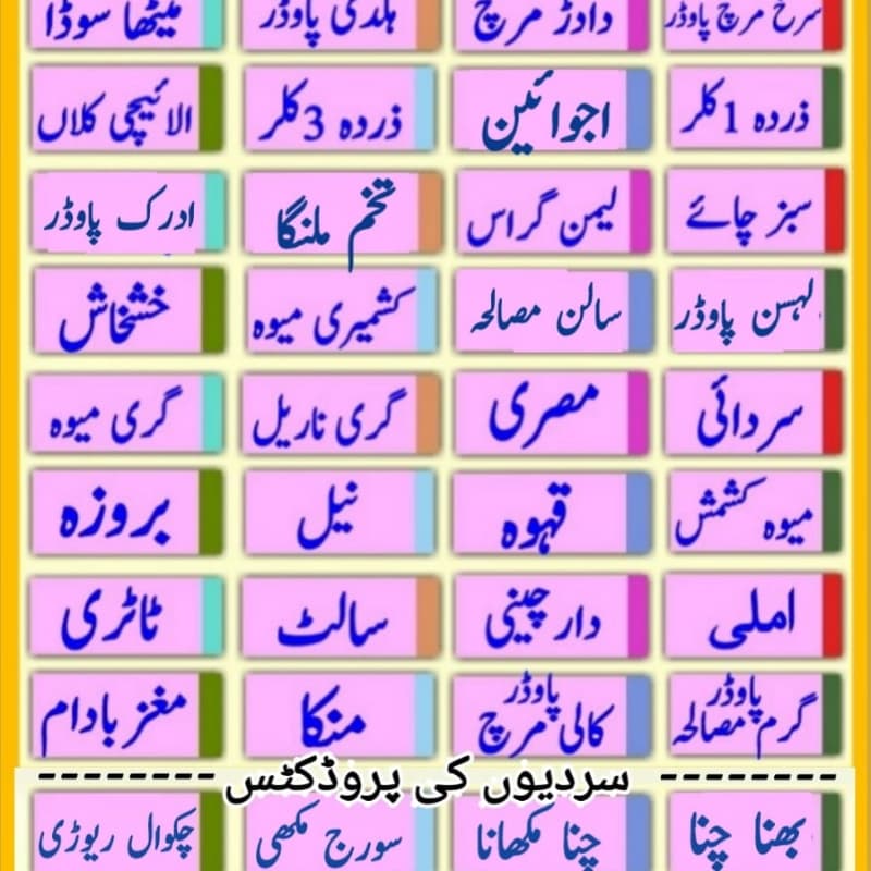 تمام دس والے مصالے